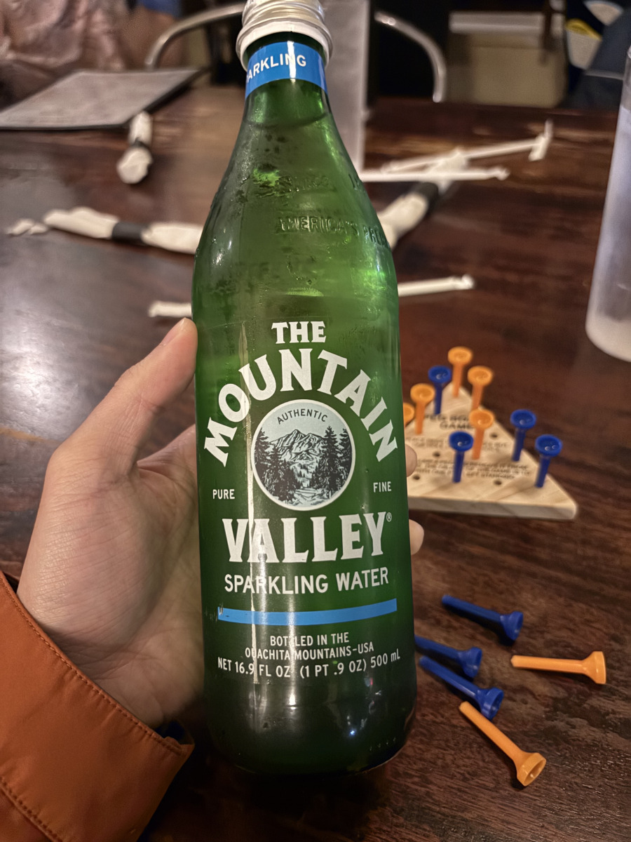 Sparkling Water @ Superior Bath House @ Hot Springs