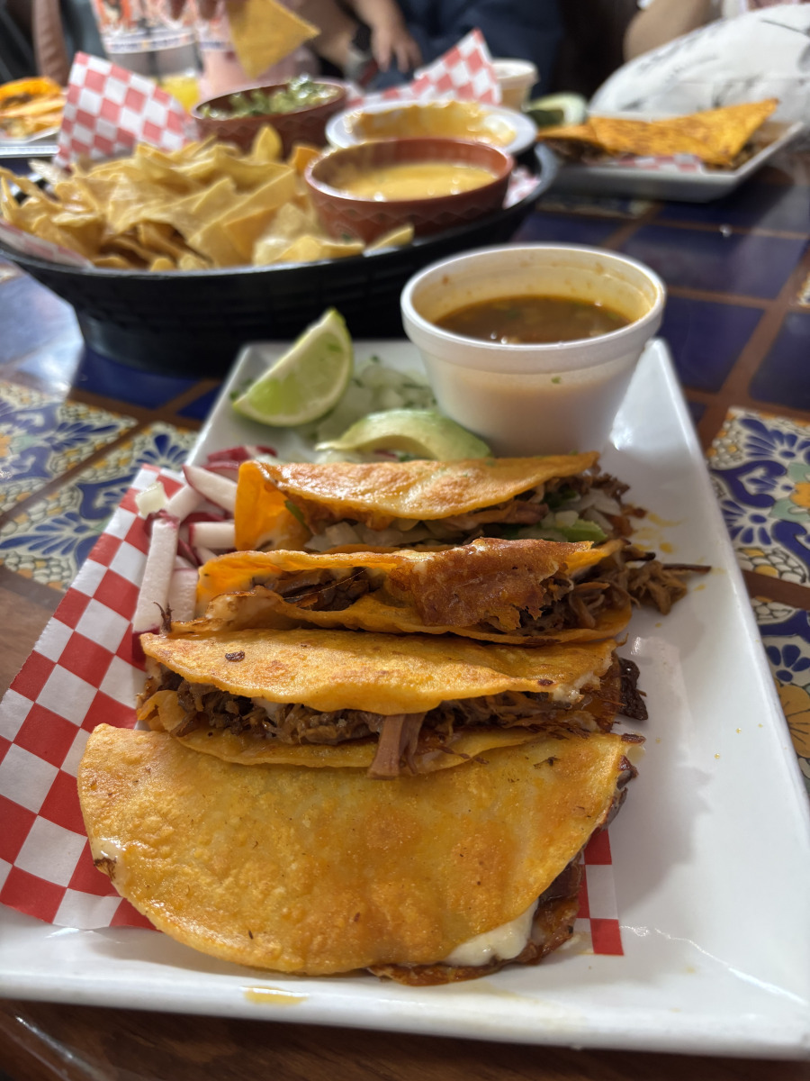 Doblados de Birria at Ruby’s